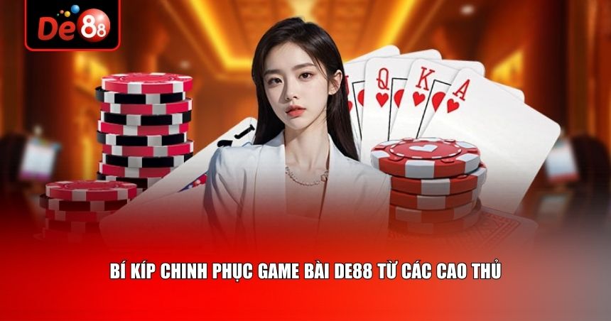Bí kíp chinh phục game bài De88 từ các cao thủ