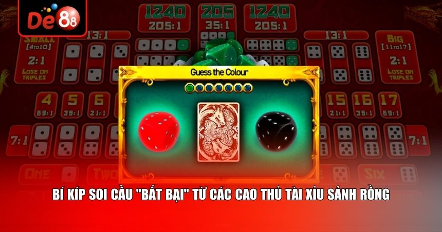 Bí kíp soi cầu "bất bại" từ các cao thủ Tài xỉu sảnh rồng