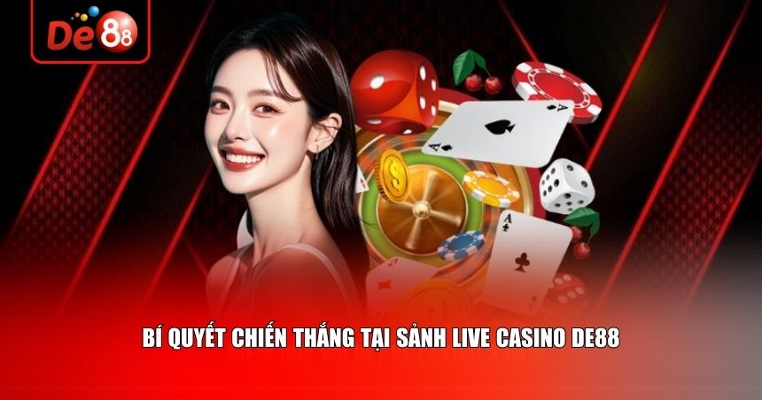 Bí quyết chiến thắng tại sảnh Live Casino De88