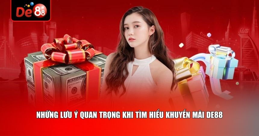 Việc tiếp cận khuyến mãi De88 cần dựa trên sự tỉnh táo và đọc kỹ thông tin