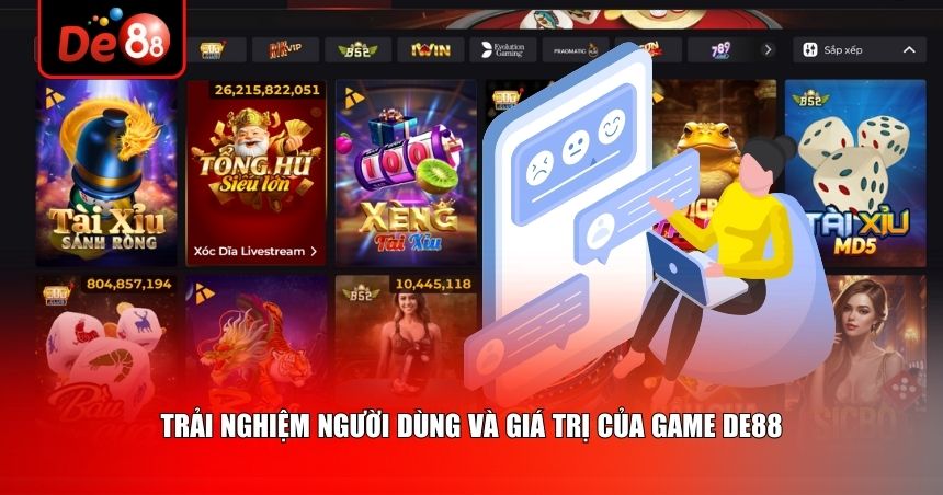 Game De88 chú trọng đến trải nghiệm tổng thể và giá trị lâu dài